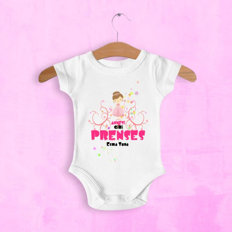 Annesi Gibi Prenses Zıbın 9 - 12 Ay