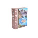 Doğa Desenli Kutulu Fotoğraf Albümü 10x15cm 100 Resimli