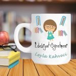 Edebiyat Öğretmeni Beyaz Kupa Bardak