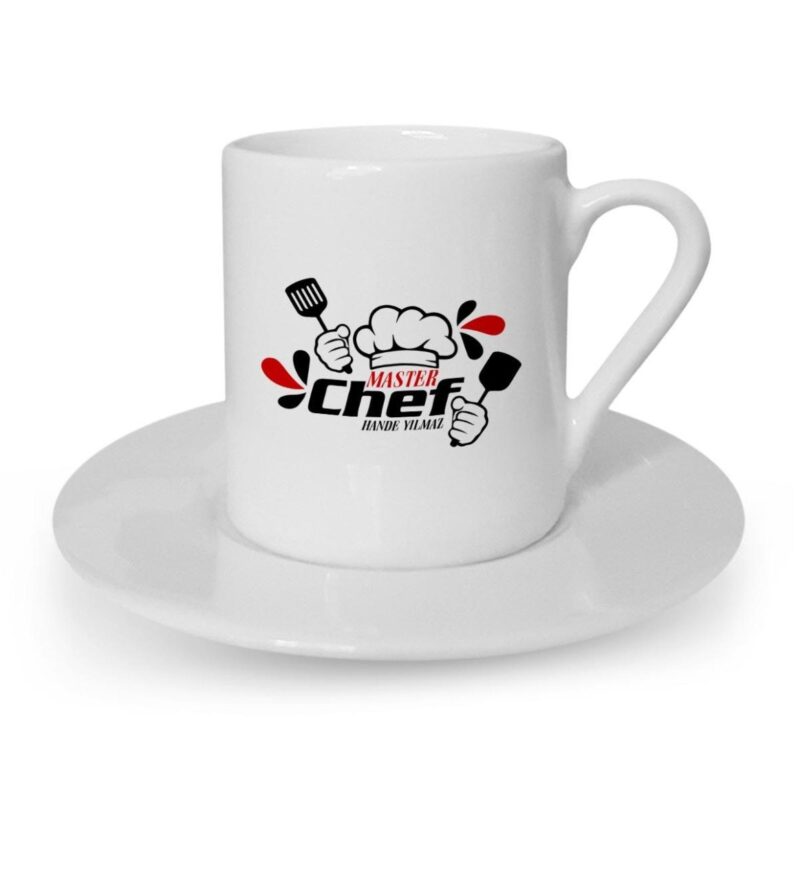 Kişiye Özel Master Chef Türk Kahvesi Fincanı - 3