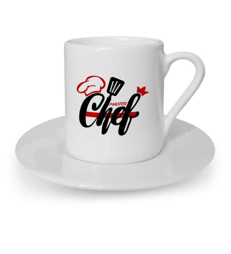 Kişiye Özel Master Chef Türk Kahvesi Fincanı - 4