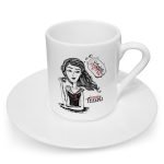 Kişiye Özel Turkish Coffee Tasarımlı Türk Kahvesi Fincanı - 1