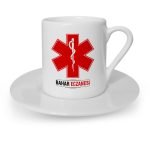 Kişiye Özel Mesleki Eczane Türk Kahvesi Fincanı - 3