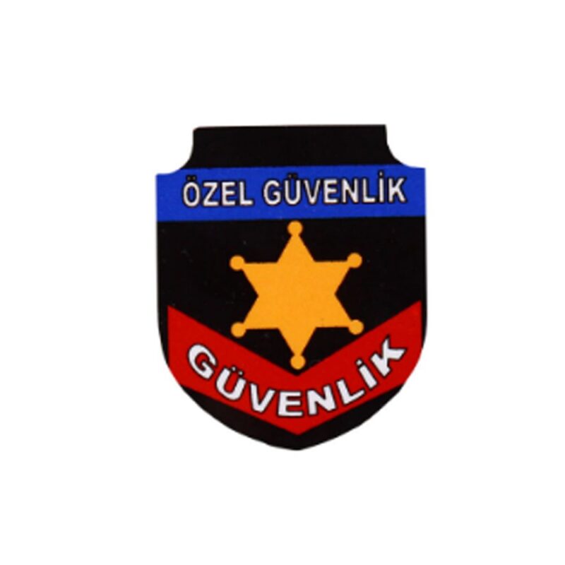Kişiye Özel Hdf Ahşap Arma Yaka İsimliği 5cmx6cm