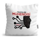 Kişiye Özel Mesleki Yazılım Mühendisi Dekoratif Yastık - 2