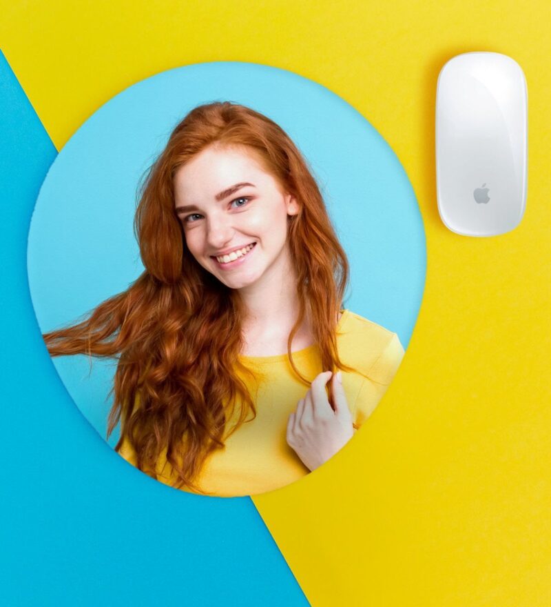 Kişiye Özel Fotoğraflı Bilek Destekli Mouse Pad