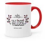 Kişiye Özel Yılın En İyi Validesi Kırmızı Kupa Bardak