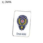 Kişiye Özel Resimli Armalı XL Çakmak Polis Çakmağı