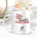 Kişiye Özel Mesleki İngilizce Öğretmeni Beyaz Kupa Bardak - 001