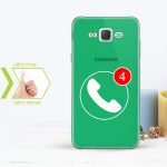 Kişiye Özel Samsung Galaxy J7 İnce Şeffaf Silikon Telefon Kapağı (Cevapsız Çağrı-1)
