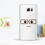 Kişiye Özel Samsung Galaxy Note 5 İnce Şeffaf Silikon Telefon Kapağı (Yüz Temalı-7)