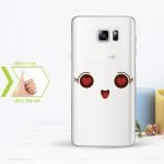 Kişiye Özel Samsung Galaxy Note 5 İnce Şeffaf Silikon Telefon Kapağı (Yüz Temalı-6)