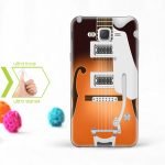 Kişiye Özel Samsung Galaxy J7 İnce Şeffaf Silikon Telefon Kapağı (Gitar Temalı-3)