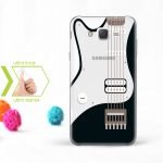 Kişiye Özel Samsung Galaxy J7 İnce Şeffaf Silikon Telefon Kapağı (Gitar Temalı-1)