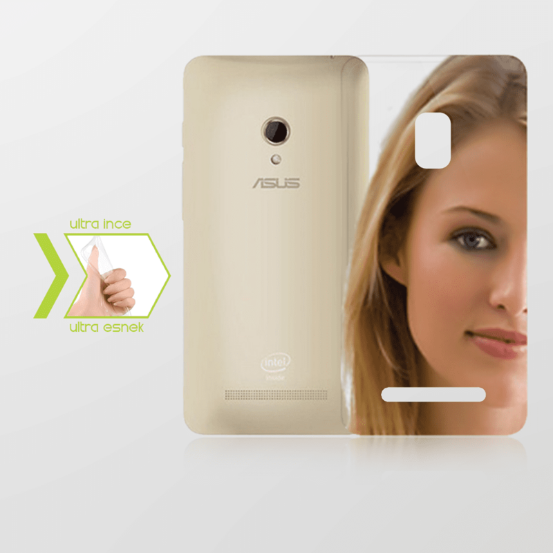 Kişiye Özel Asus Zenfone 6 İnce Şeffaf Silikon Telefon Kapağı