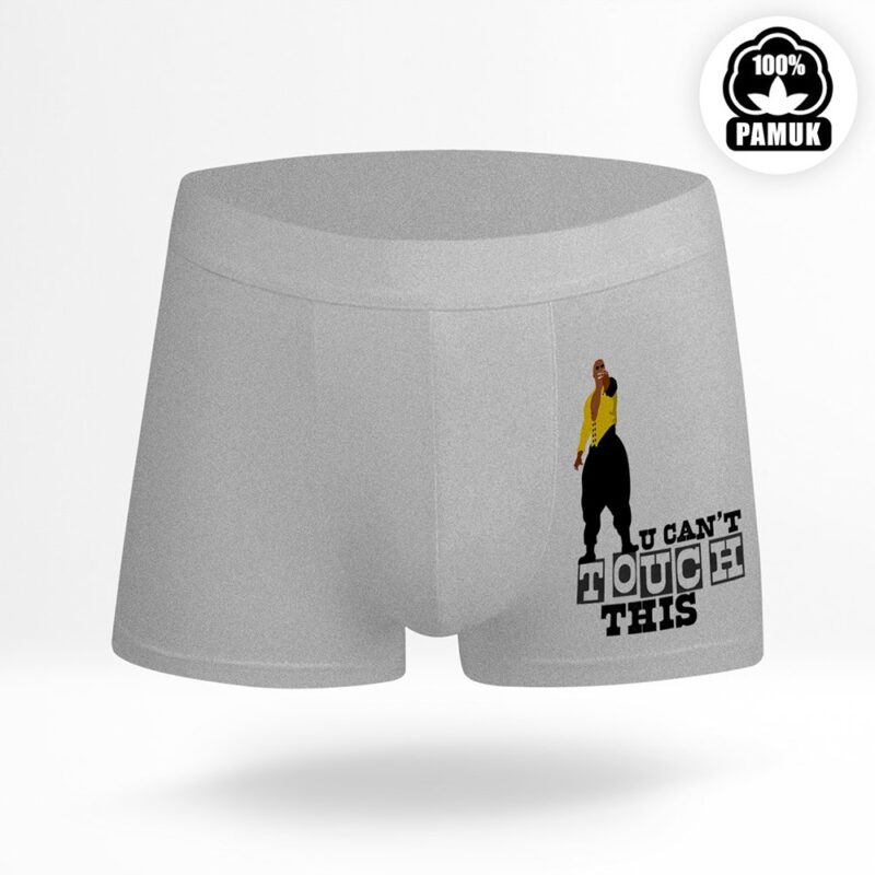 Kişiye Özel Gri Boxer - 13