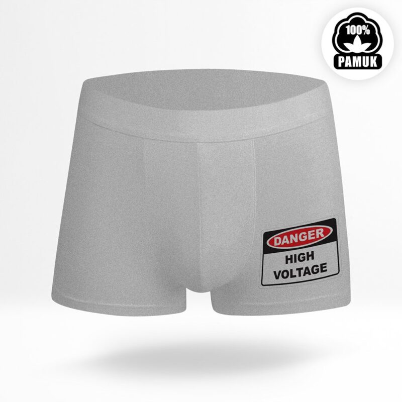 Kişiye Özel Gri Boxer - 6
