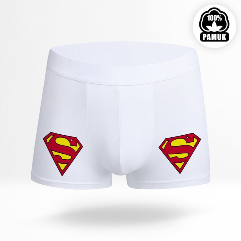 Kişiye Özel Beyaz Boxer - 7