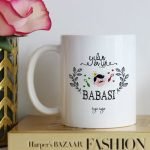Kişiye Özel Yılın En İyi Babası Beyaz Kupa Bardak - 1