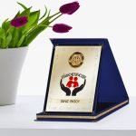 Kişiye Özel Yılın En İyi Sigortacısı Lacivert Plaket Ödülü
