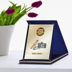Kişiye Özel Yılın En İyi Noteri Lacivert Plaket Ödülü