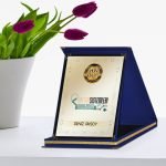 Kişiye Özel Yılın En İyi Üretim Sistemleri Mühendisi Lacivert Plaket Ödülü