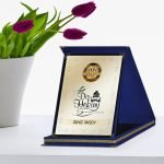 Kişiye Özel Yılın En İyi Diş Hekimi Lacivert Plaket Ödülü