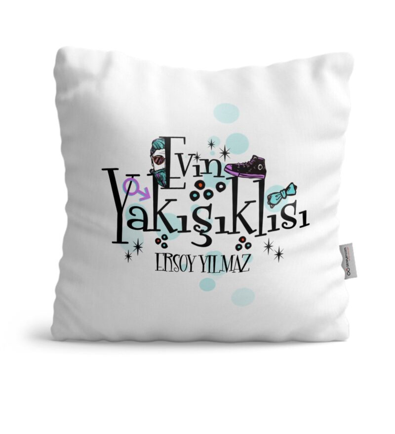 Kişiye Özel Evin Yakışıklısı Dekoratif Yastık - 4