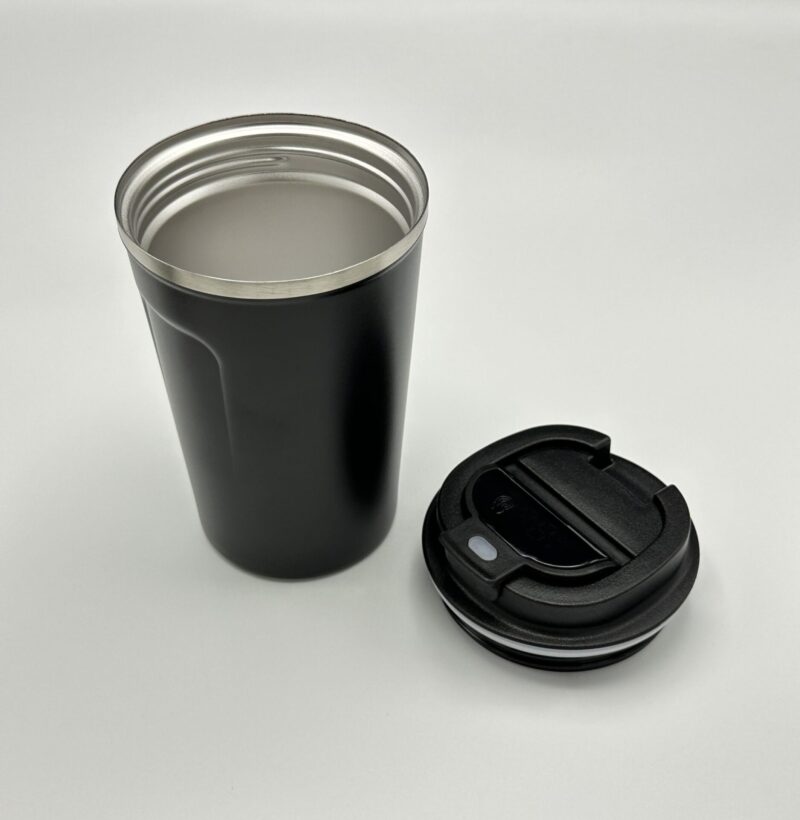 Kişiye Özel Dereceli Akıllı Termos 380 ML Siyah - Görsel 2