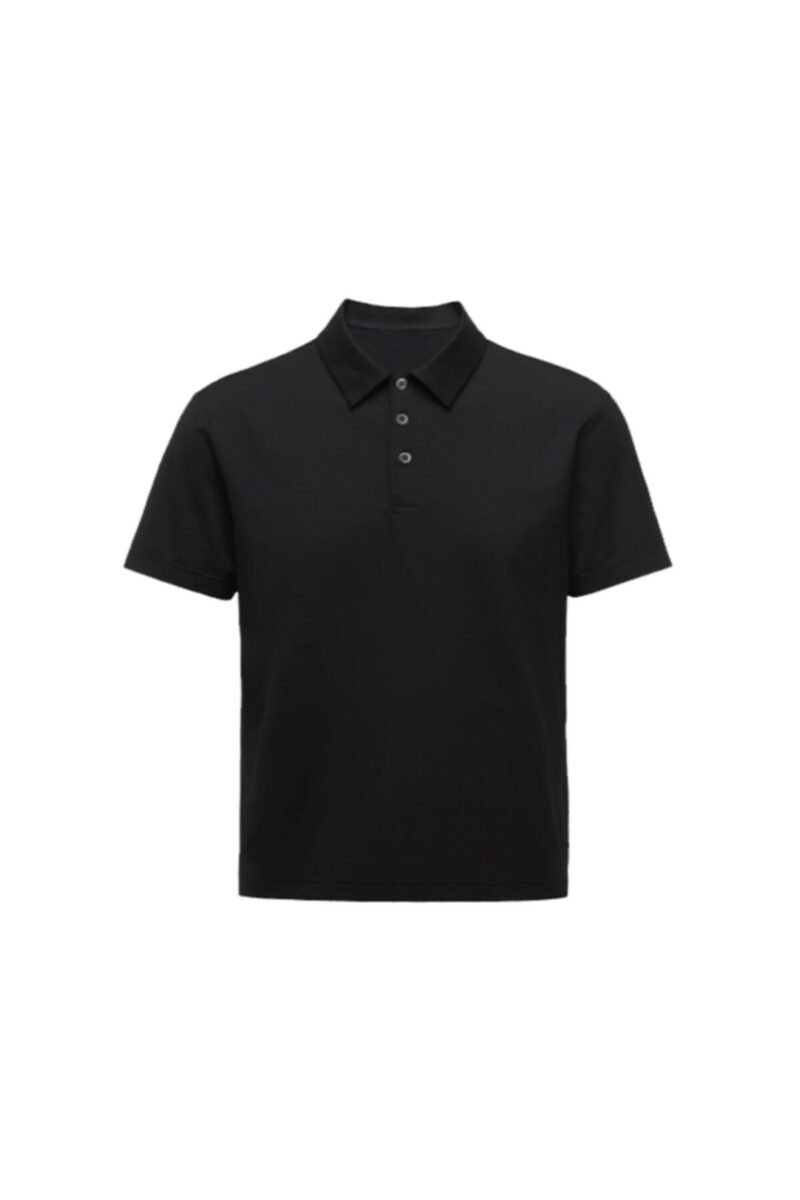 Polo Yaka Tişört Siyah