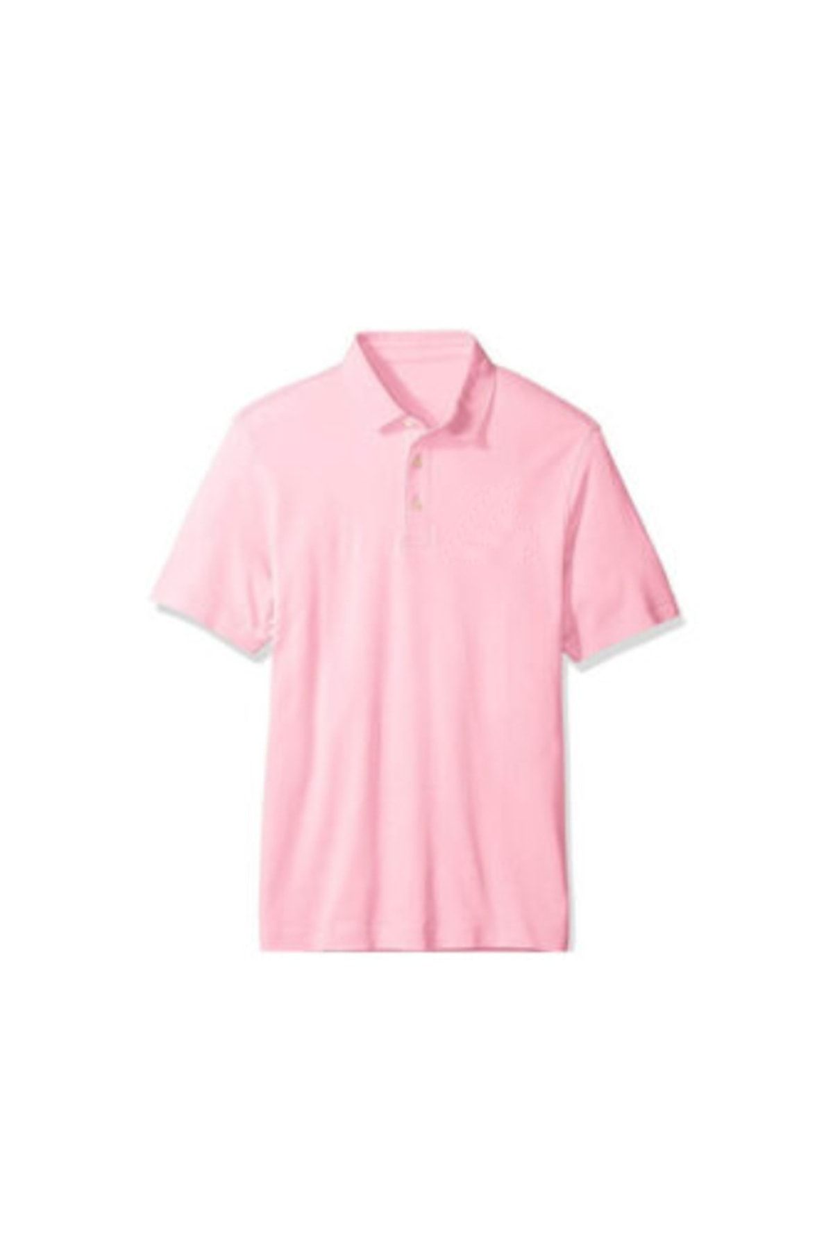 Lüx Penye Polo Yaka Tişört Pembe Kısa Kol Yüksek Kalite Pamuklu Yakalı Tshirt Pike Penye Kumaş