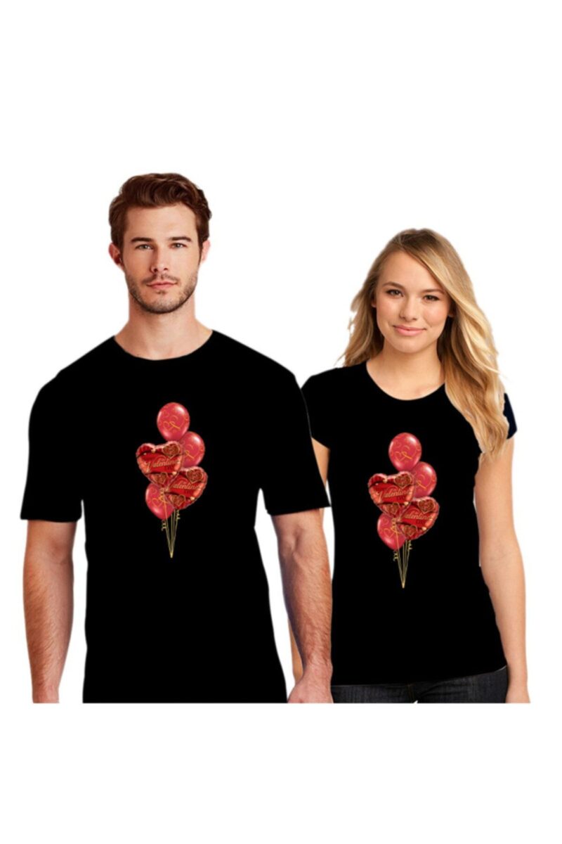 Sevgili Kombini Baskılı Sevgili Tişörtleri Çift Tshirt Yerli Üretim Pamuk Kaliteli