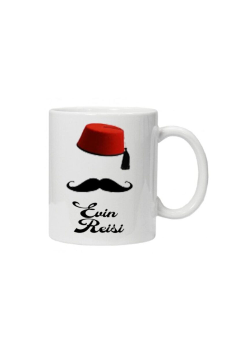 Beyaz Evin Reisi Çay Kahve Kupası