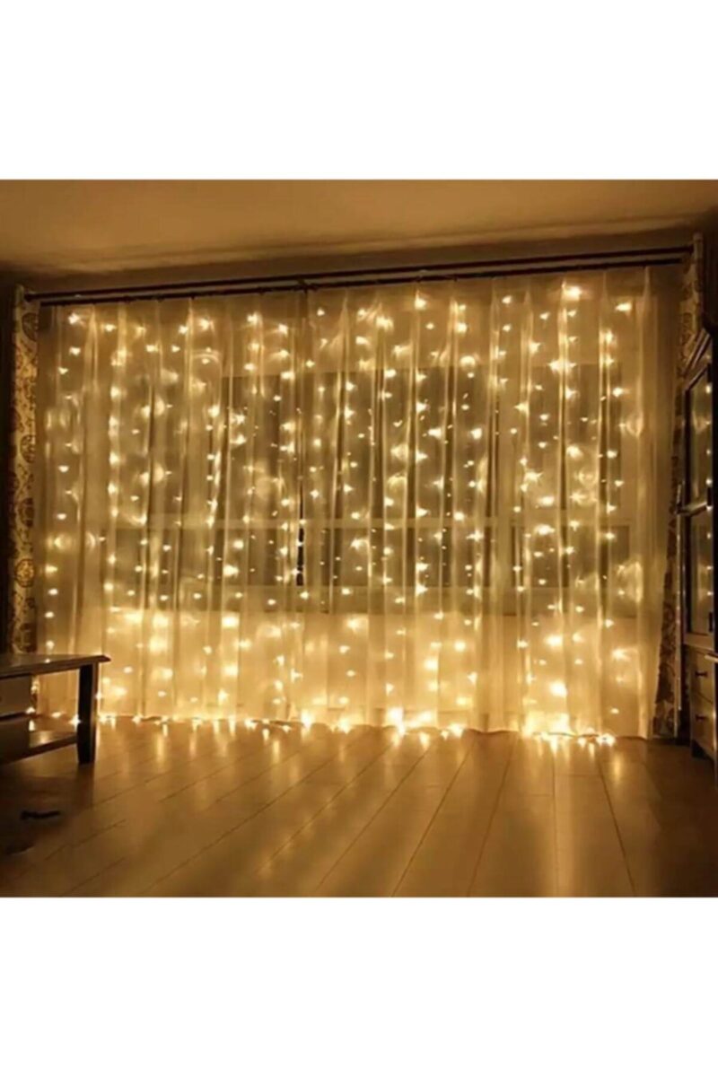 Led Perde 2 Metre Günışığı Eklemeli Led Işık Perdesi 160 Led