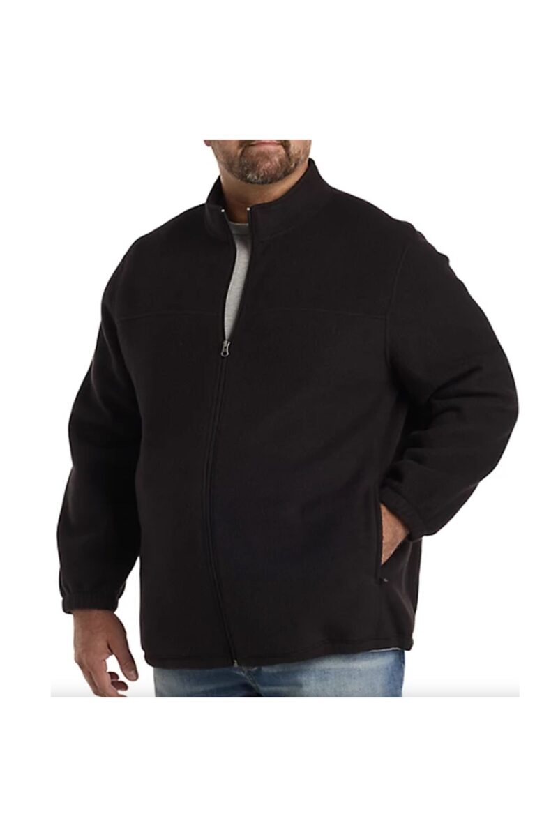 Kışlık Polar 280gr Fleto 2 Cep Siyah